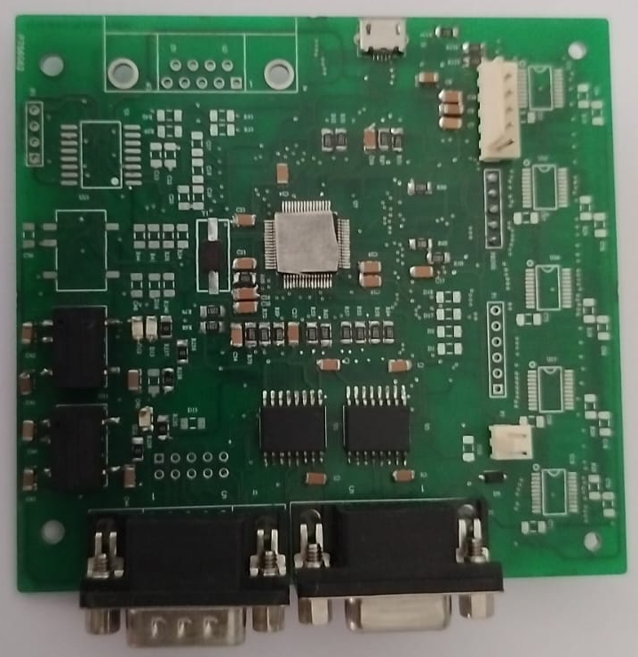 MVB card with PC104 interface front side 